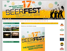 Tablet Screenshot of beerfest.cz